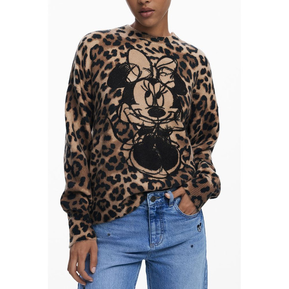 Brown Elastane Women Sweater Brown Elastane Women Sweater