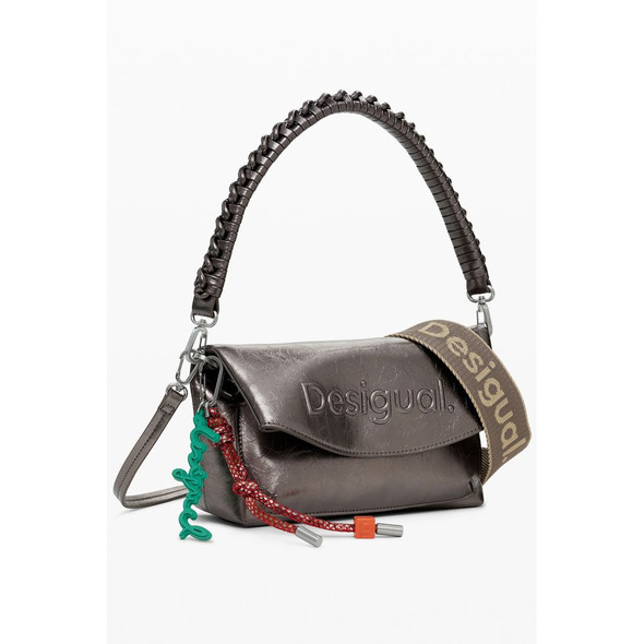 Bronze Polyethylene Women Handbag Bronze Polyethylene Women Handbag