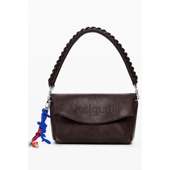 Brown Polyethylene Women Handbag DE-39805 Brown Polyethylene Women Handbag DE-39805