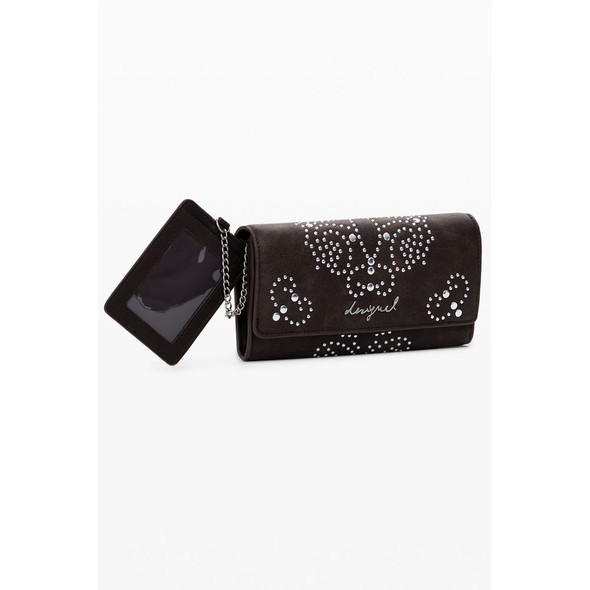 Brown Polyethylene Women Wallet DE-39809 Brown Polyethylene Women Wallet DE-39809