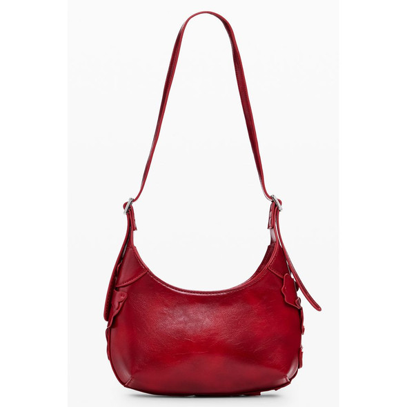 Red Polyethylene Women Handbag DE-39820 Red Polyethylene Women Handbag DE-39820