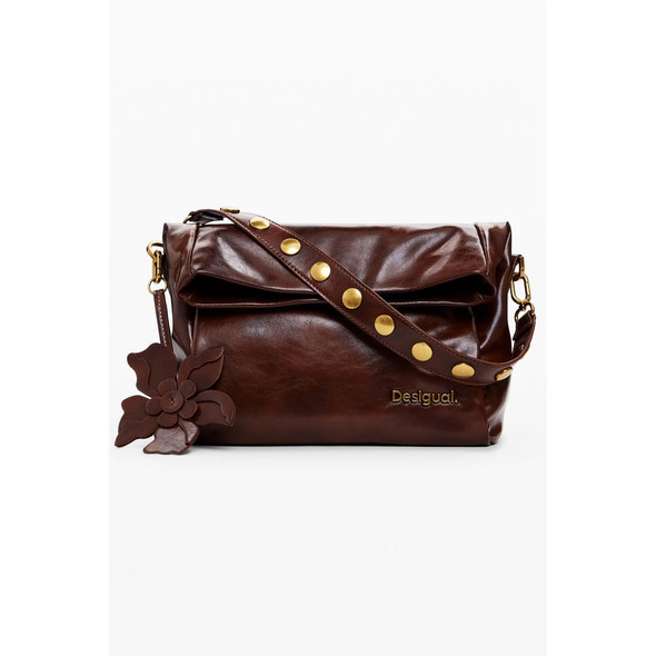 Brown Polyethylene Women Handbag DE-39822 Brown Polyethylene Women Handbag DE-39822