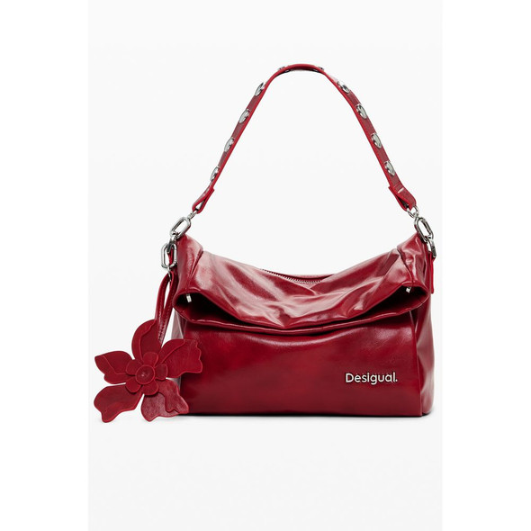 Red Polyethylene Women Handbag DE-39838 Red Polyethylene Women Handbag DE-39838