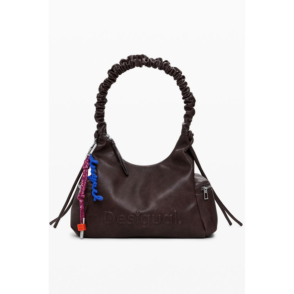 Brown Polyethylene Women Handbag DE-39839 Brown Polyethylene Women Handbag DE-39839