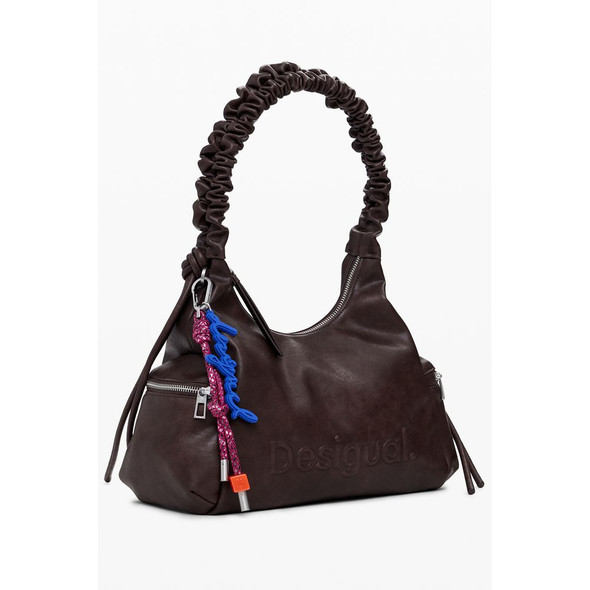Brown Polyethylene Women Handbag DE-39839 Brown Polyethylene Women Handbag DE-39839