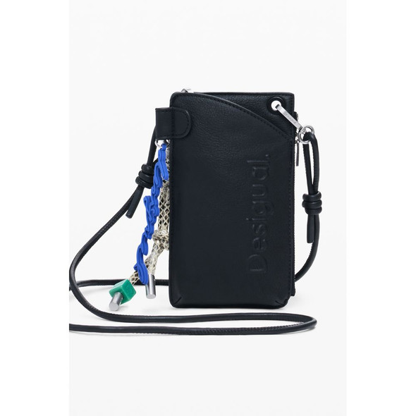 Black Polyethylene Women Wallet DE-39857 Black Polyethylene Women Wallet DE-39857