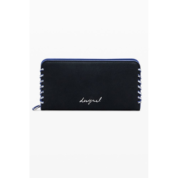 Black Polyethylene Women Wallet DE-39859 Black Polyethylene Women Wallet DE-39859