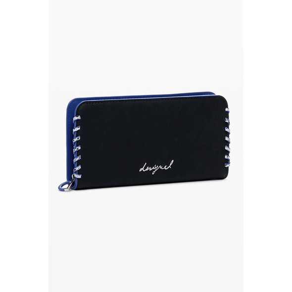 Black Polyethylene Women Wallet DE-39859 Black Polyethylene Women Wallet DE-39859
