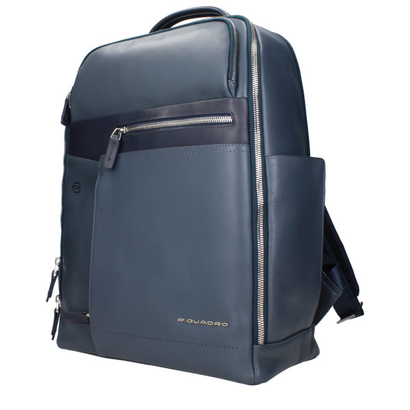 Blue Leather Backpacks PI15270599786761BT Blue Leather Backpacks PI15270599786761BT