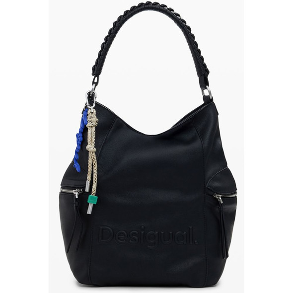 Black Polyethylene Women Backpack DE-39789 Black Polyethylene Women Backpack DE-39789