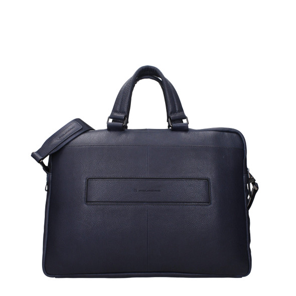 Blue Leather Business And Laptop Bags Blue Leather Business And Laptop Bags