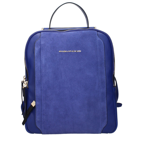 Blue Leather Backpacks PI15271601144073BT Blue Leather Backpacks PI15271601144073BT