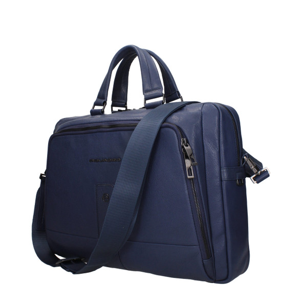Blue Leather Business And Laptop Bags PI15274554491145BT Blue Leather Business And Laptop Bags PI15274554491145BT