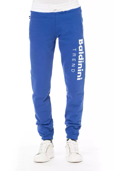 Blue Cotton Men Sport Pant Blue Cotton Men Sport Pant