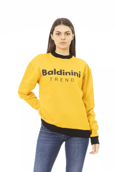 Yellow Cotton Women Hoodie BA-22529 Yellow Cotton Women Hoodie BA-22529
