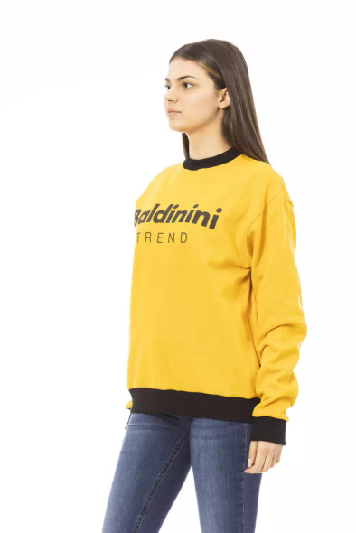 Yellow Cotton Women Hoodie BA-22529 Yellow Cotton Women Hoodie BA-22529