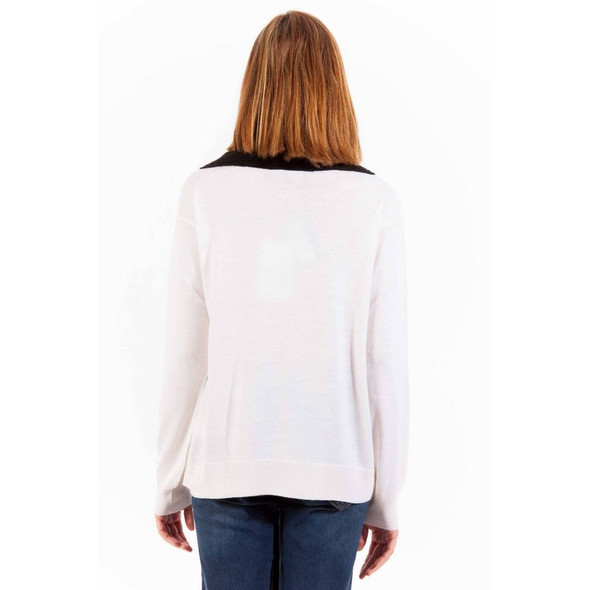 Love Moschino White Wool Women Sweater Love Moschino White Wool Women Sweater