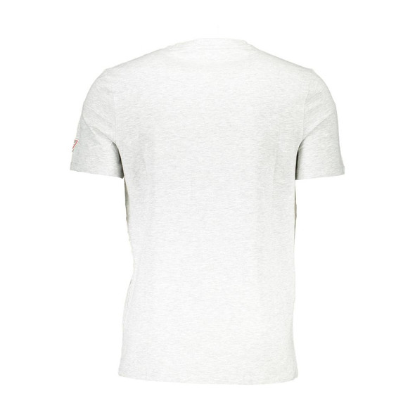 Guess Jeans Gray Cotton Men T-Shirt Guess Jeans Gray Cotton Men T-Shirt