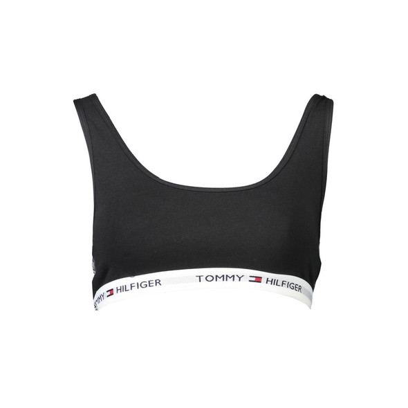 Black Cotton Women Sports Bra Black Cotton Women Sports Bra
