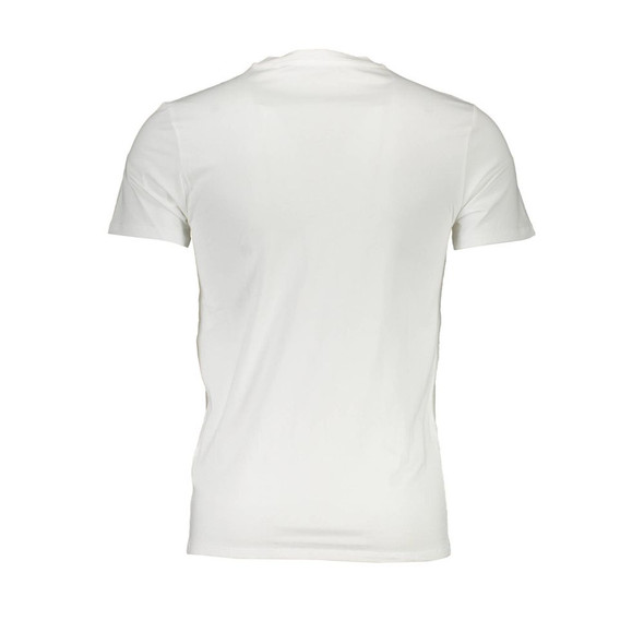 Guess Jeans White Cotton Men T-Shirt Guess Jeans White Cotton Men T-Shirt