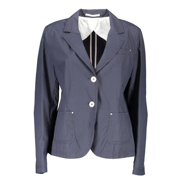 Blue Cotton Women Jacket GA-3056 Blue Cotton Women Jacket GA-3056