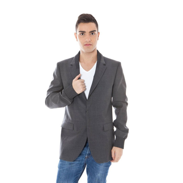 Gray Wool Men Jacket Gray Wool Men Jacket