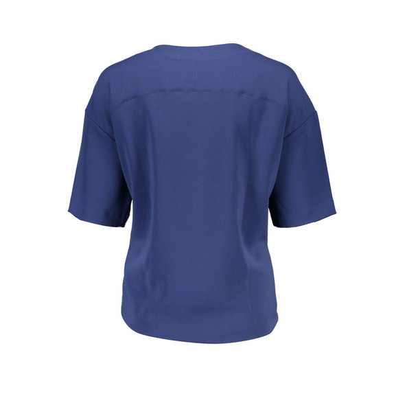 Gant Blue Cotton Unisex T-Shirt Gant Blue Cotton Unisex T-Shirt