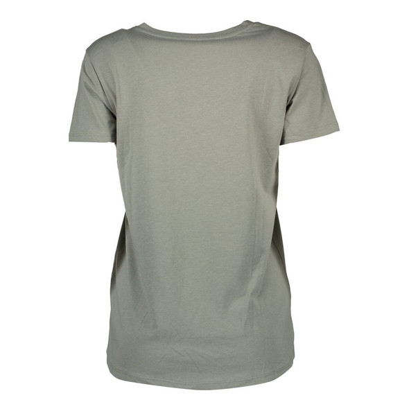Silvian Heach Green Cotton Unisex T-Shirt Silvian Heach Green Cotton Unisex T-Shirt