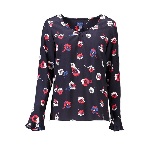 Gant Blue Viscose Women Sweater Gant Blue Viscose Women Sweater