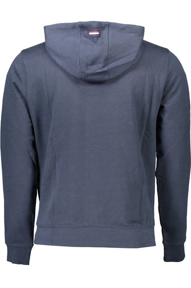Blue Cotton Men Sweater US-9349 Blue Cotton Men Sweater US-9349
