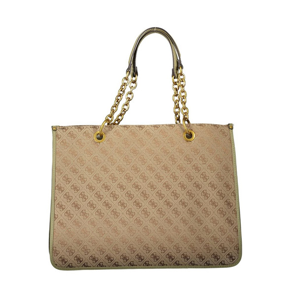 Green Polyester Women Handbag Green Polyester Women Handbag