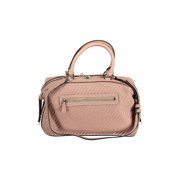 Pink Polyethylene Women Handbag Pink Polyethylene Women Handbag