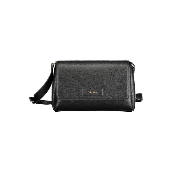 Black Polyester Women Handbag Black Polyester Women Handbag