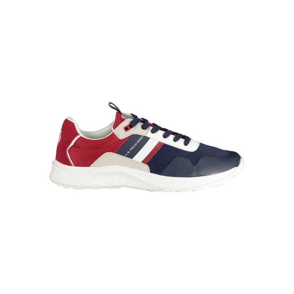 Blue Polyester Men Sneaker Blue Polyester Men Sneaker