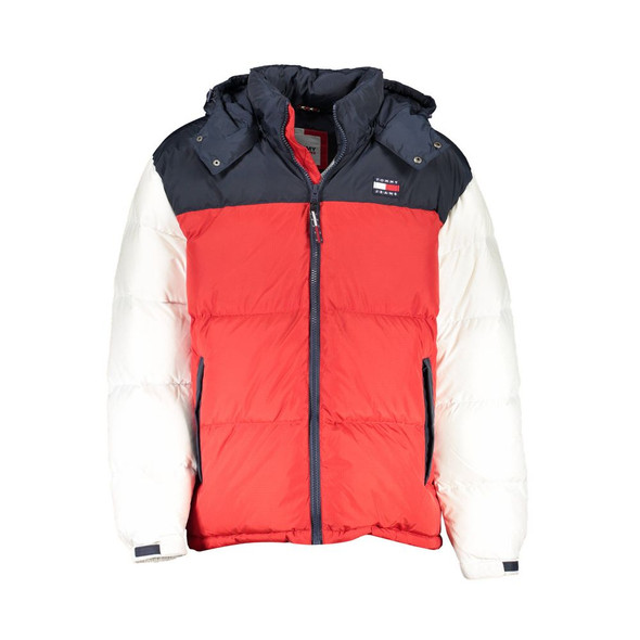 Tommy Hilfiger Blue Polyester Men Jacket Tommy Hilfiger Blue Polyester Men Jacket