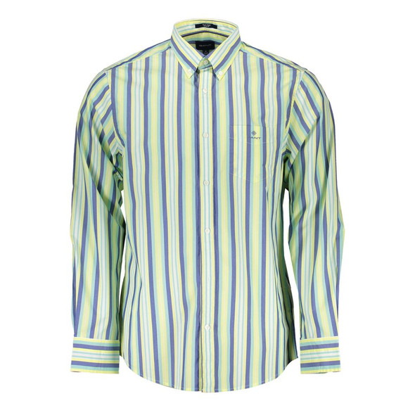 Yellow Cotton Men Shirt Yellow Cotton Men Shirt