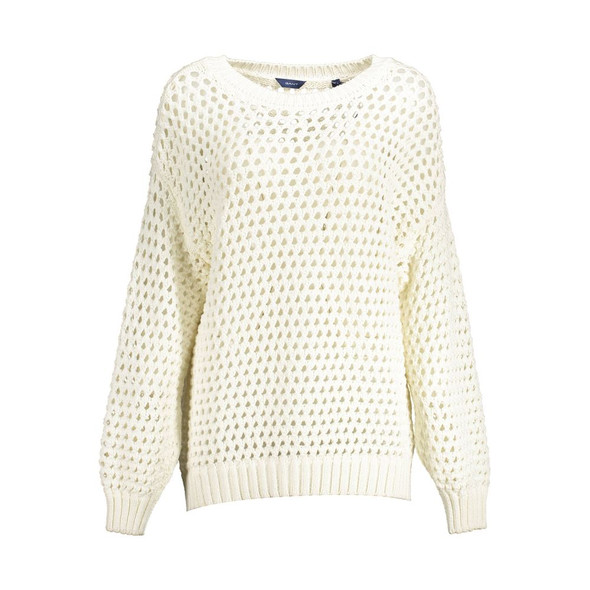White Cotton Women Sweater GA-14738 White Cotton Women Sweater GA-14738
