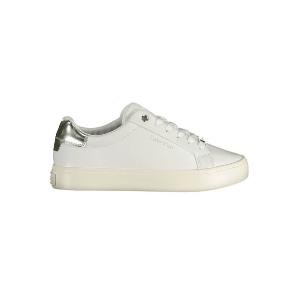 White Leather Women Sneaker CA-15154 White Leather Women Sneaker CA-15154