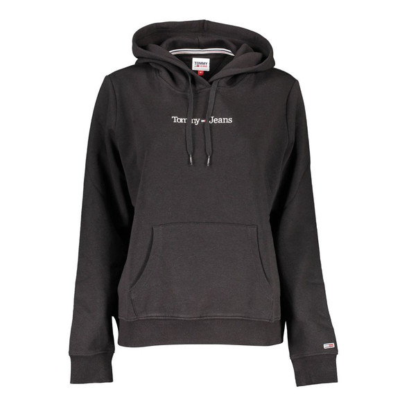 Tommy Hilfiger Black Cotton Women Sweater Tommy Hilfiger Black Cotton Women Sweater