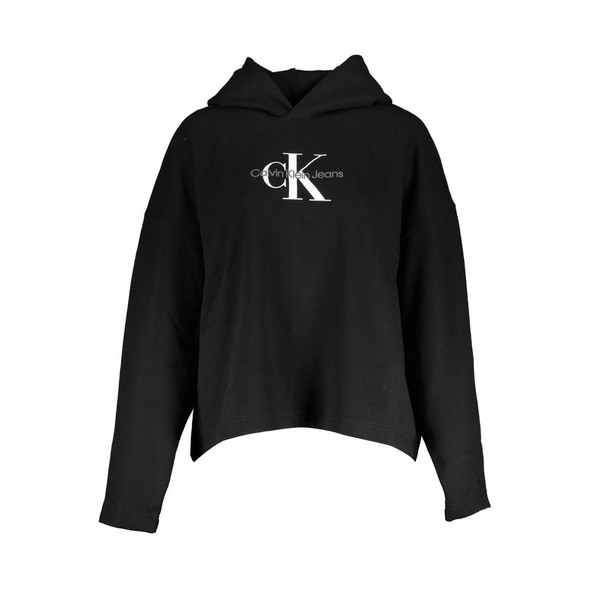 Black Cotton Women Sweater CA-17453 Black Cotton Women Sweater CA-17453