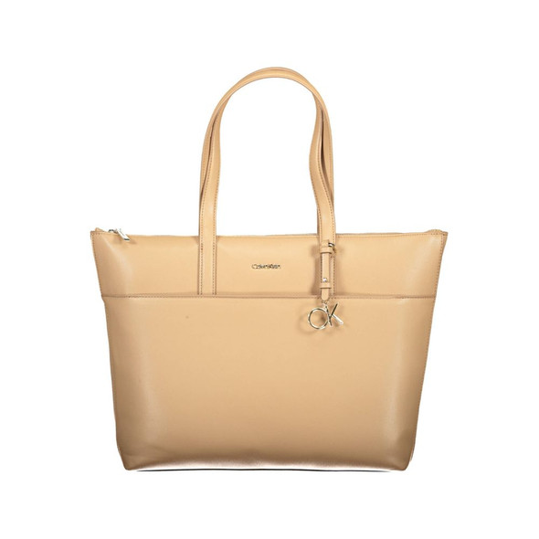 Beige Polyester Women Handbag CA-17728 Beige Polyester Women Handbag CA-17728