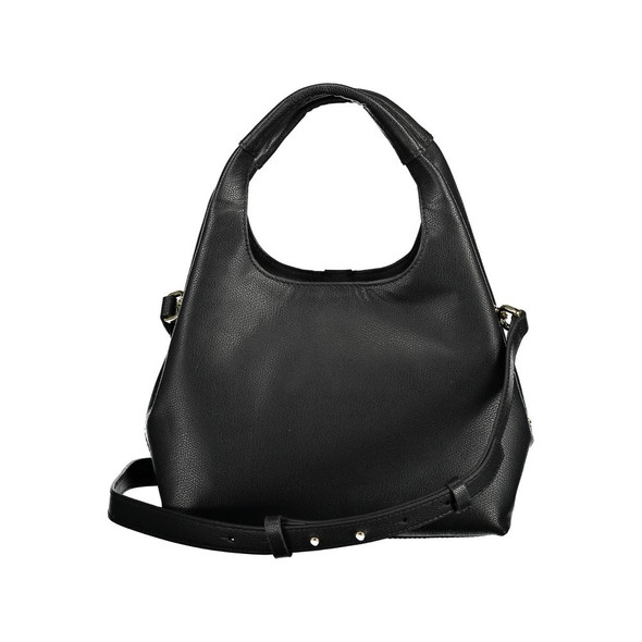 Black Polyethylene Women Handbag TO-17765 Black Polyethylene Women Handbag TO-17765