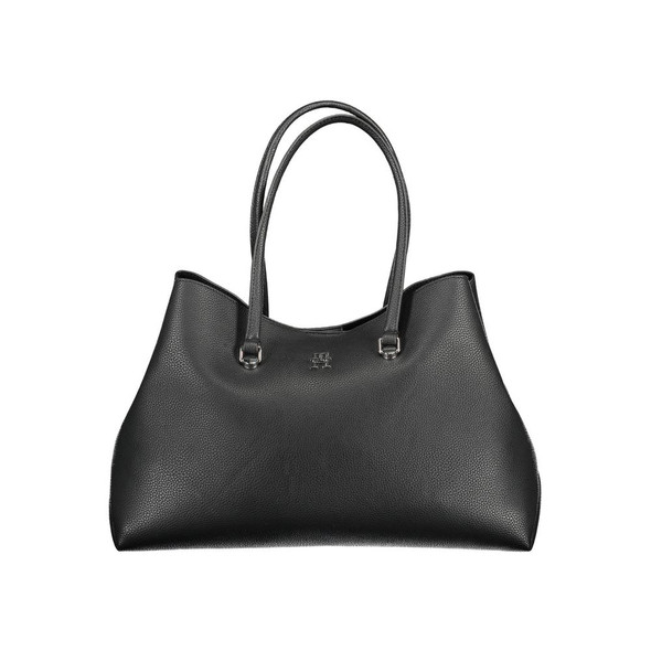 Black Polyester Women Handbag TO-17764 Black Polyester Women Handbag TO-17764