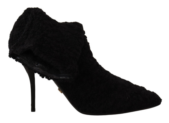 Black Stiletto Heels Mid Calf Women Boots Black Stiletto Heels Mid Calf Women Boots