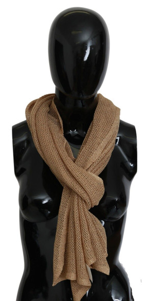 Brown Neck Wrap Winter Shawl Foulard Scarf Brown Neck Wrap Winter Shawl Foulard Scarf