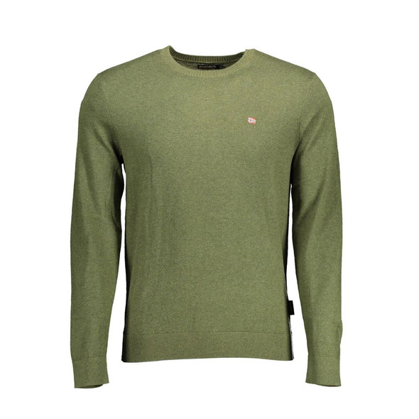 Green Cotton Men Sweater NA-11911 Green Cotton Men Sweater NA-11911