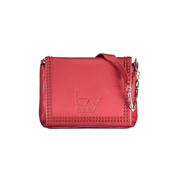 BYBLOS Red Polyethylene Women Handbag BYBLOS Red Polyethylene Women Handbag