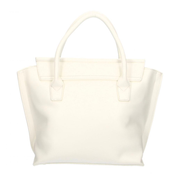 Elegant White Handbag With Magnetic Closure Elegant White Handbag With Magnetic Closure