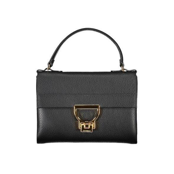 Black Leather Women Handbag CO-18573 Black Leather Women Handbag CO-18573