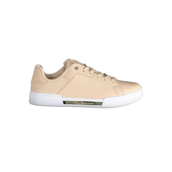 Pink Leather Women Sneaker Pink Leather Women Sneaker